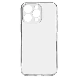 Прозрачный чехол для Apple iPhone 15 Pro Max с защитой камеры, тонкий, силиконовый, бесцветный, ударопрочный, противоударный бампер с закрытой камерой, ArmorStandart (ARM68240)