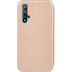 Чохол-книжка Toto Book Rounded Leather Case HuAwei Nova 5T Gold - мініатюра 2