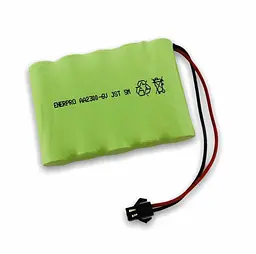 Акумулятор AA 6V 2300 mAh з конектором JST SM-2P для дитячих іграшок та спецтехніки (18856)