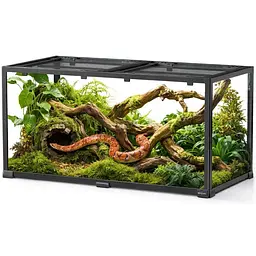 Тераріум Repti-Zoo Super Vision 360 90x45x45 см (RKE361818) - скляний тераріум для рептилій та амфібій - мініатюра 1