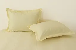 Комплект постільної білизни TAG Tekstil 2-спальний Світло-жовтий 000163671 (Ivory) - мініатюра 3