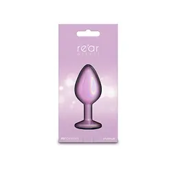 Анальна пробка NS Novelties Rear Assets - Iridescent Pink, M - мініатюра 4