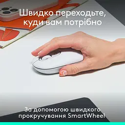 Миша Logitech POP Mouse with Emoji Off-White (910-007411) - мініатюра 3