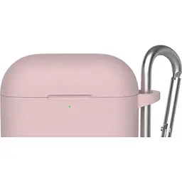 Чохол Blueo Liquid Silicone Case+Carbine для AirPods 4 Pink (B44-A4PNK) [120745] - мініатюра 3