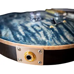 Електрогітара PRS Custom 24 10 Top Faded Whale Blue (162691) - мініатюра 6