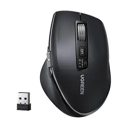 Маніпулятор миша бездротова UGREEN M751 Multi-mode Wireless Mouse Black (UGR-45792)