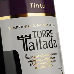 Вино Torre Tallada Tinto Semi Dulce червоне напівсолодке 0.75 л - мініатюра 3