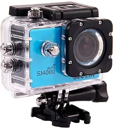 Екшн-камера SJCAM SJ4000 Wi-Fi 2K Blue [86769] - мініатюра 2