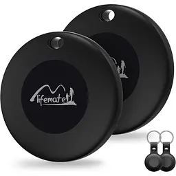 Відстеження Bluetooth зі шкіряним брелоком, локатор ключів, трекер багажу, сертифікат MFi тільки для iOS, працює з програмою Find