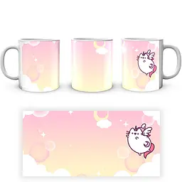 Кухоль GeekLand Pusheen Пушин PC 02.24 330 мл білий - мініатюра 4