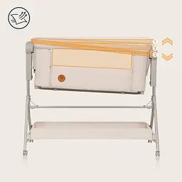 Ліжечко приставне Lionelo Leonie Plus Beige Sand (LO-LEONIE PLUS BEIGE SAND) - мініатюра 8