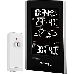 Метеостанція Technoline WS9060 Black/Silver (WS9060)