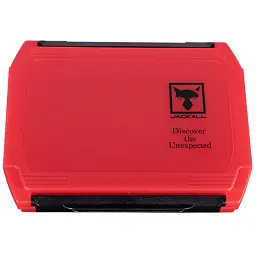 Коробка Jackall 1500D Double Open Tackle Box S Free red
