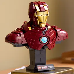 Конструктор LEGO Super Heroes Marvel Бюст Залізної Людини MK4, 436 деталей (76327) - мініатюра 14