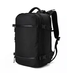Рюкзак міський Ozuko 8983S 15.6" USB 27 л чорний (16200) - мініатюра 3