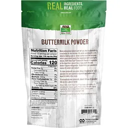 Порошок сколотин Now Foods Real Food Buttermilk Powder 397 г - мініатюра 2