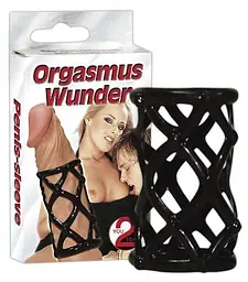 Насадка на член Orion Orgasmus Wunder Schwarz, 6х3 см - мініатюра 2