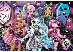 Пазл Clementoni SuperСolor: Модні ляльки на вечірці, Монстр Хай (SuperСolor - Monster High Puzzle - 104 pcs.), 104 ел. (25782) - мініатюра 2