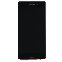 Дисплейний модуль екран для Sony Xperia Z3, чорний