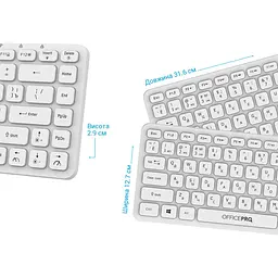 Клавіатура OfficePro SK790W [128849] - мініатюра 10