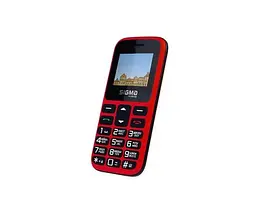 Телефон кнопковий Sigma Mobile Comfort 50 HIT червоний (4827798120958) - мініатюра 5
