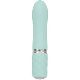 Розкішний вібратор Pillow Talk - Flirty Teal з кристалом Сваровські - мініатюра 2