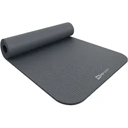 Коврик для йоги Hop-Sport HS-NB010GM NBR 1см графітовий - мініатюра 3