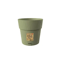 Вазон пластиковий Ethica, круглий, з автополивом, 20 см, 3,2 л (68052)
