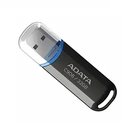 Флеш-накопичувач ADATA USB 2.0 C906 32Gb Чорний