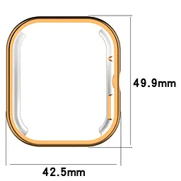 Захисний чохол Tamister для смартгодинника Redmi Watch 4 чорний - мініатюра 7