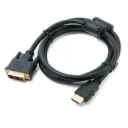 Кабель HDMI (M) - DVI-D (M, 24-pin) 1.5 м, Black Extradigital teh0028504