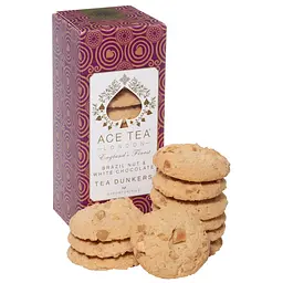 Печиво Ace Tea з бразильським горіхом та білим шоколадом 150 г (877897) - мініатюра 2