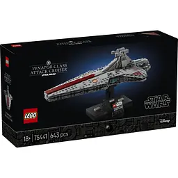Конструктор LEGO Star Wars Зоряний крейсер класу Венатор 643 деталі (75441)