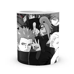 Кружка GeekLand Наруто Naruto Антагоністи Акацукі чорно-біле NA.02.588 - мініатюра 2
