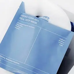 Маска гідрогелева нічна з керамідами та пантенолом Hydro Cera-Nol Real Deep Sheet Mask Biodance 1 шт - мініатюра 2