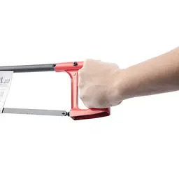 Ножівка по металу INTERTOOL HT-3303, довжина 250–300 мм, з металевою рамою та пластиковою ручкою - мініатюра 4