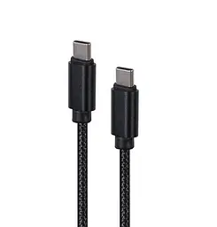 Кабель Type-C - Type-C, 1.8 м, чорний, Cablexpert, 60 Вт, 3A (CCDB-mUSB2B-CMCM-6)