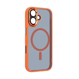 Чохол ArmorStandart Unit MagCase SE для Apple iPhone 17 Orange Black - мініатюра 2