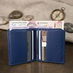Кредитниця Tony Perotti New Rainbow 1034 bluette (90087) Синя - мініатюра 2
