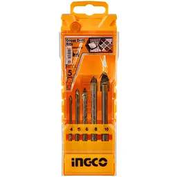 Набір свердел по склу та кераміці Ingco Industrial 4-10 мм 5 шт. (AKD7058) - мініатюра 2