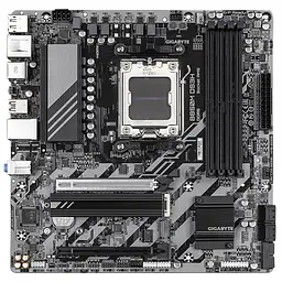 Материнська плата AM5 Gigabyte B850M DS3H, B850, 4xDDR5, Int.Video (CPU), 4xSATA3, 2xM.2, 1xPCI-E 5.0 x16, 1xPCI-E 3.0 x16, Realtek 7.1, Realtek 2.5GbE, 6xUSB 3.2 / 8xUSB 2.0, HDMI/2xDP, MicroATX - мініатюра 2