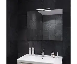 Дзеркало Sanwerk Сімплі "Мініма" 80x65 зі світильником LED "Смарт" PL 30 см (ZS0000346)