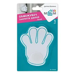 Обмежувач закриття дверей MBM Kids білий (BS-18 WHITE) - мініатюра 5