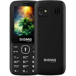 Мобільний телефон Sigma X-style 242 LUCKY Black (4827798792919)
