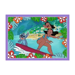 Пазл Trefl Lilo&Stitch Шалений день4 in 1 (35, 48, 54, 70) елемента (5900511346336) - мініатюра 2