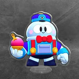 Акрилова колекційна фігурка Brawl Stars Лу 10 см - мініатюра 2