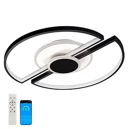 Люстра стельова LED Levistella 7871028, 64W, білий і чорний, сучасний стиль