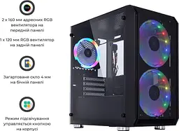Корпус QUBE NEPTUNE MINI (QB08N_FCNU3) Без БП - мініатюра 5