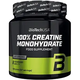 Креатин BiotechUSA 100% Creatine Monohydrate без смаку 500 г