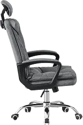 Офісне крісло GT Racer (B-471 Fabric Dark Gray) - мініатюра 2